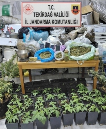 Tekirdağ’da uyuşturucu operasyonu: 1 tutuklama