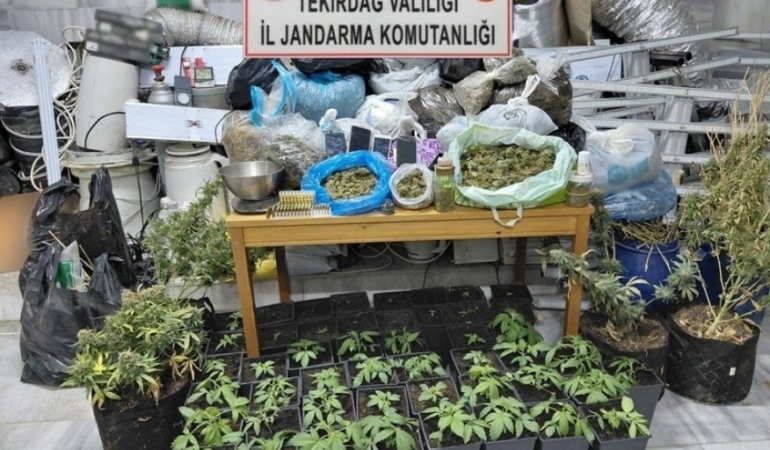 Tekirdağ’da uyuşturucu operasyonu: 1 tutuklama