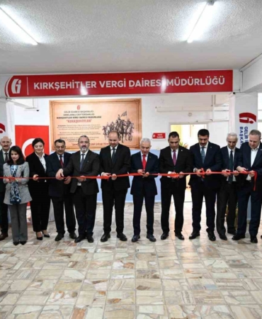 Kırkşehitler Vergi Dairesi Müdürlüğü açıldı