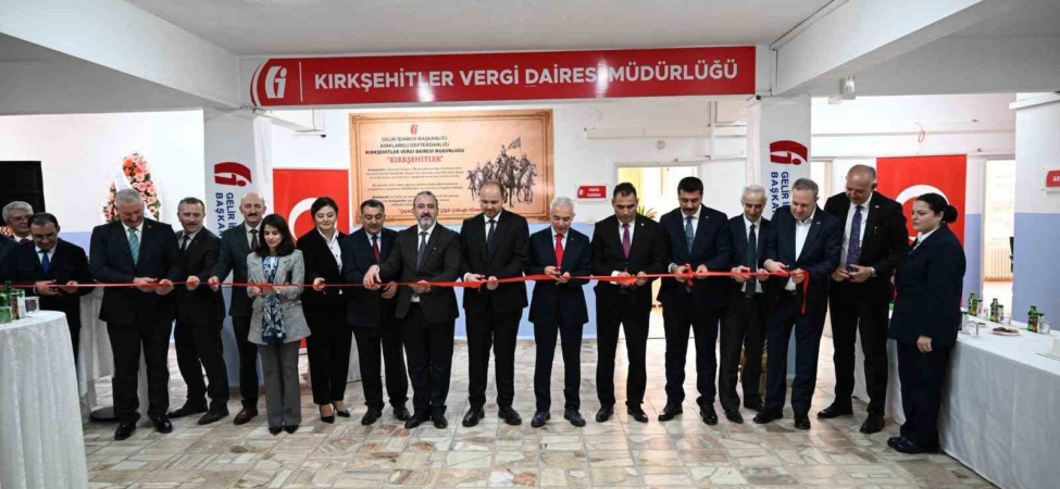 Kırkşehitler Vergi Dairesi Müdürlüğü açıldı