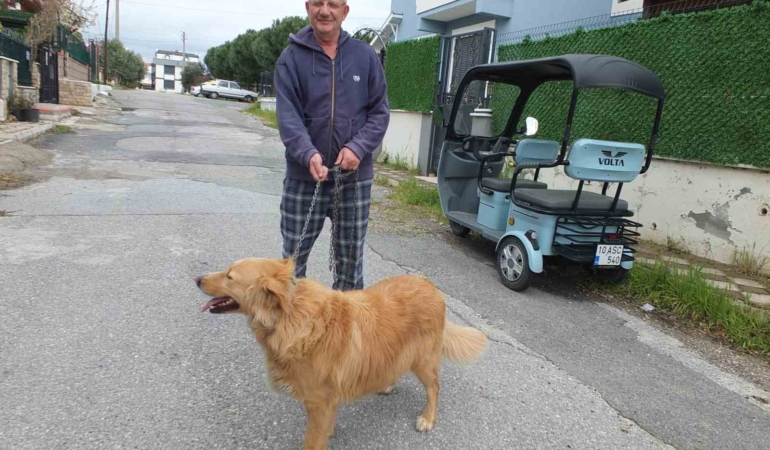Burhaniyeli emlakçının hayvan sevgisi takdir topladı