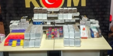 Kaçak tütün ve sigara operasyonunda 1 şüpheli yakalandı