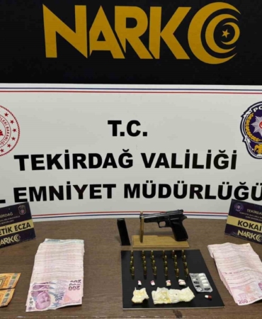 Tekirdağ’da zehir tacirlerine operasyon: 184 şüpheliye işlem yapıldı