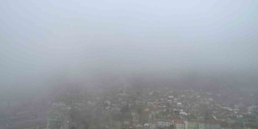 Bursa’da şehrin üzerine sis çöktü