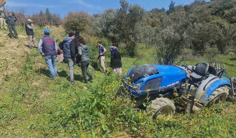 Bilecik’te traktör kazası; 1 yaralı