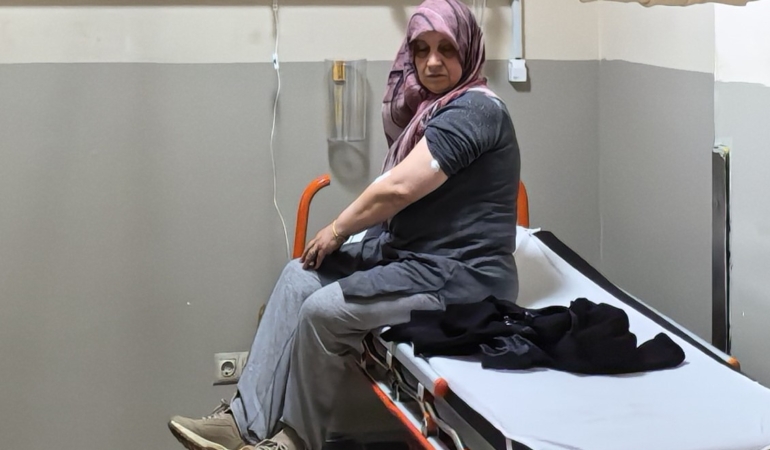 Akrep sokan kadın hastanelik oldu