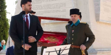 57’nci Alay Sancağı 111 yıl sonra kurulan 57 Alay’a teslim edildi