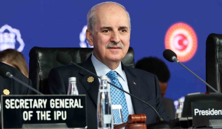 TBMM Başkanı Kurtulmuş: "Sivillerin yaşam hakkı üzerinde asla siyasal pazarlıklar yapılamaz"