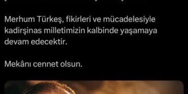 Cumhurbaşkanı Erdoğan, Alparslan Türkeş’i vefatının 29’uncu yıl dönümünde andı