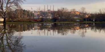 Yağışlar Tunca Nehri’ni coşturfu: Debi 3 günde 3 kat arttı