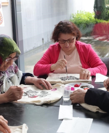 Ümraniye’de Litvanya’dan gelen katılımcılardan Aktif Yaşam Merkezi’ne ziyaret