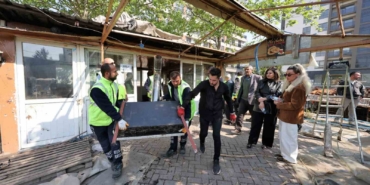 1050 Konutlar’daki yeşil alan işgalden kurtarıldı