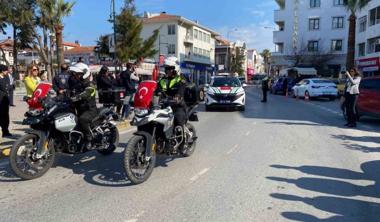 Ayvalık’ta Türk Polis Teşkilatı’nın 181. kuruluş yıldönümü kutlandı