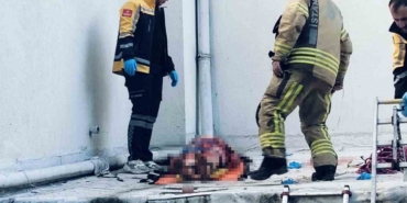 4 el silah sesi duyuldu, kadın kendini 6. kattan aşağı attı