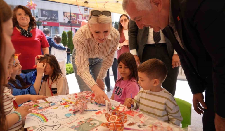 Başkan Subaşı çocuklarla bir araya geldi