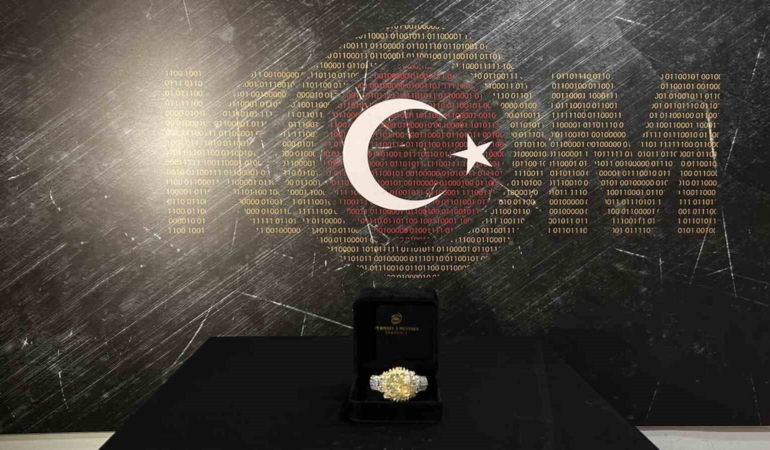 Kapalıçarşı’da satılmaya çalışılan 80 karatlık kaçak elmas sergilendi