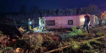 İznik’de feci kaza; 12 yaralı 1 ölü