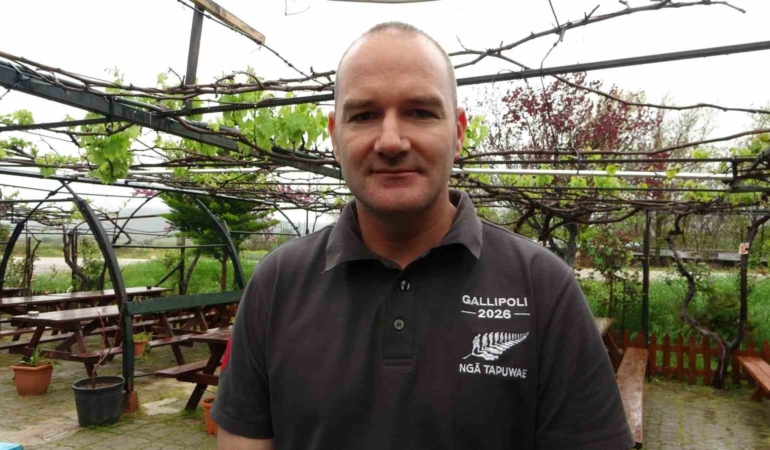 Yeni Zelandalı Yarbay Yardley: "(Çanakkale) Burada olmak beni çok onurlandırıyor"