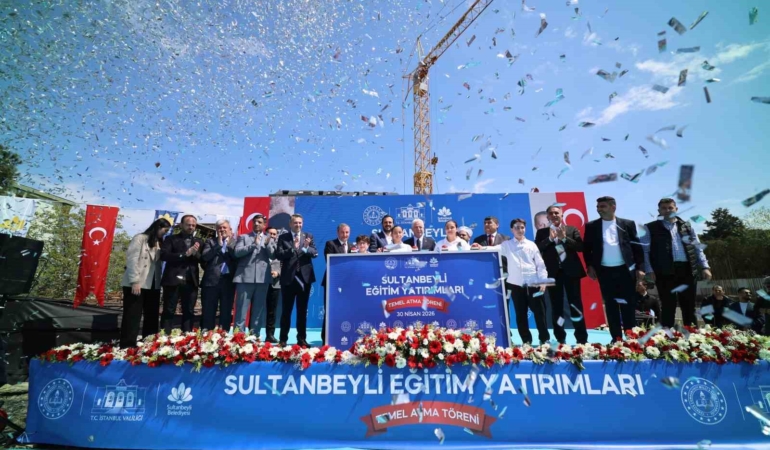 Sultanbeyli’de 3 yeni okulun temeli atıldı