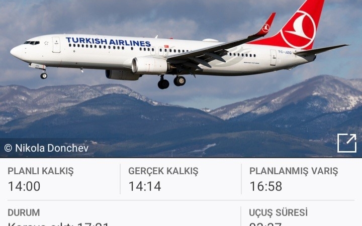 İran’da mahsur kalan THY uçağı yurda döndü