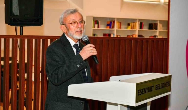 Esenyurt’ta hat sanatı söyleşisi yoğun ilgi gördü