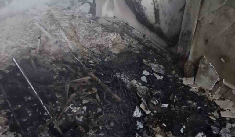 Bilecik’te bir apartmanda 1 saat içinde 3 farklı yangın