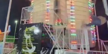 Edirne’deki lunapark faciasının dehşet anları kamerada