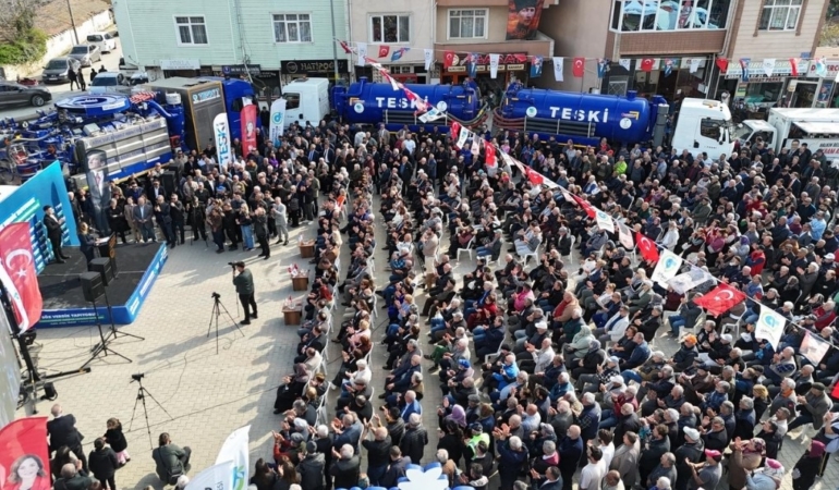 Turistik ilçe Marmaraereğlisi’nin altyapı problemi çözülüyor
