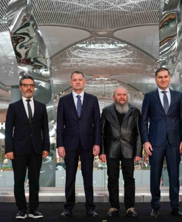 İGA İstanbul Havalimanı dev sanat eseri ile buluştu