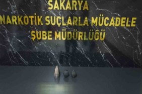 Uyuşturucu baskınında evden el bombası ve havan topu gövdesi çıktı