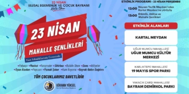 Kartal’da Milli Egemenlik Gururu ve Çocuk Bayramı büyük bir coşkuyla kutlanacak