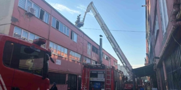 Başakşehir’de iş yeri yangını söndürüldü