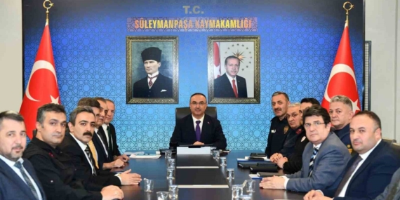 Tekirdağ’da "Plajlarda Yaz Tedbirleri" toplantısı gerçekleştirildi