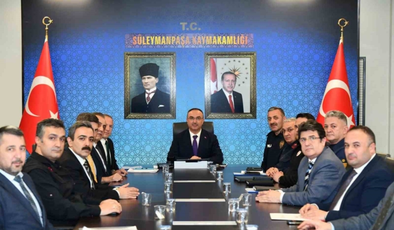 Tekirdağ’da "Plajlarda Yaz Tedbirleri" toplantısı gerçekleştirildi