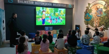Çevre Eğitim ve Bilim Merkezi minikleri ağırladı