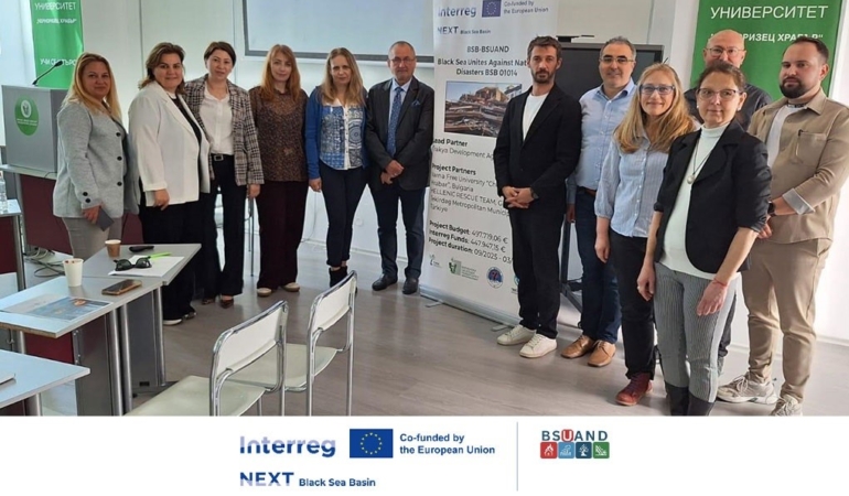 Karadeniz’in afetle mücadelesinde Varna buluşması: Bsuand projesi hız kesmeden ilerliyor