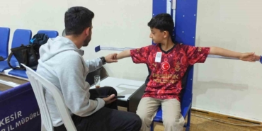 Balıkesir’de 757 öğrenci yetenek sınavında ter döktü