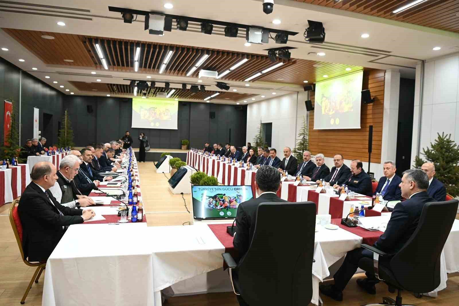 Vali Sözer, Orman Yangınları Koordinasyon Toplantısına katıldı