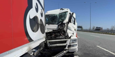 Kuzey Marmara Otoyolu’nda zincirleme kaza: 1 yaralı