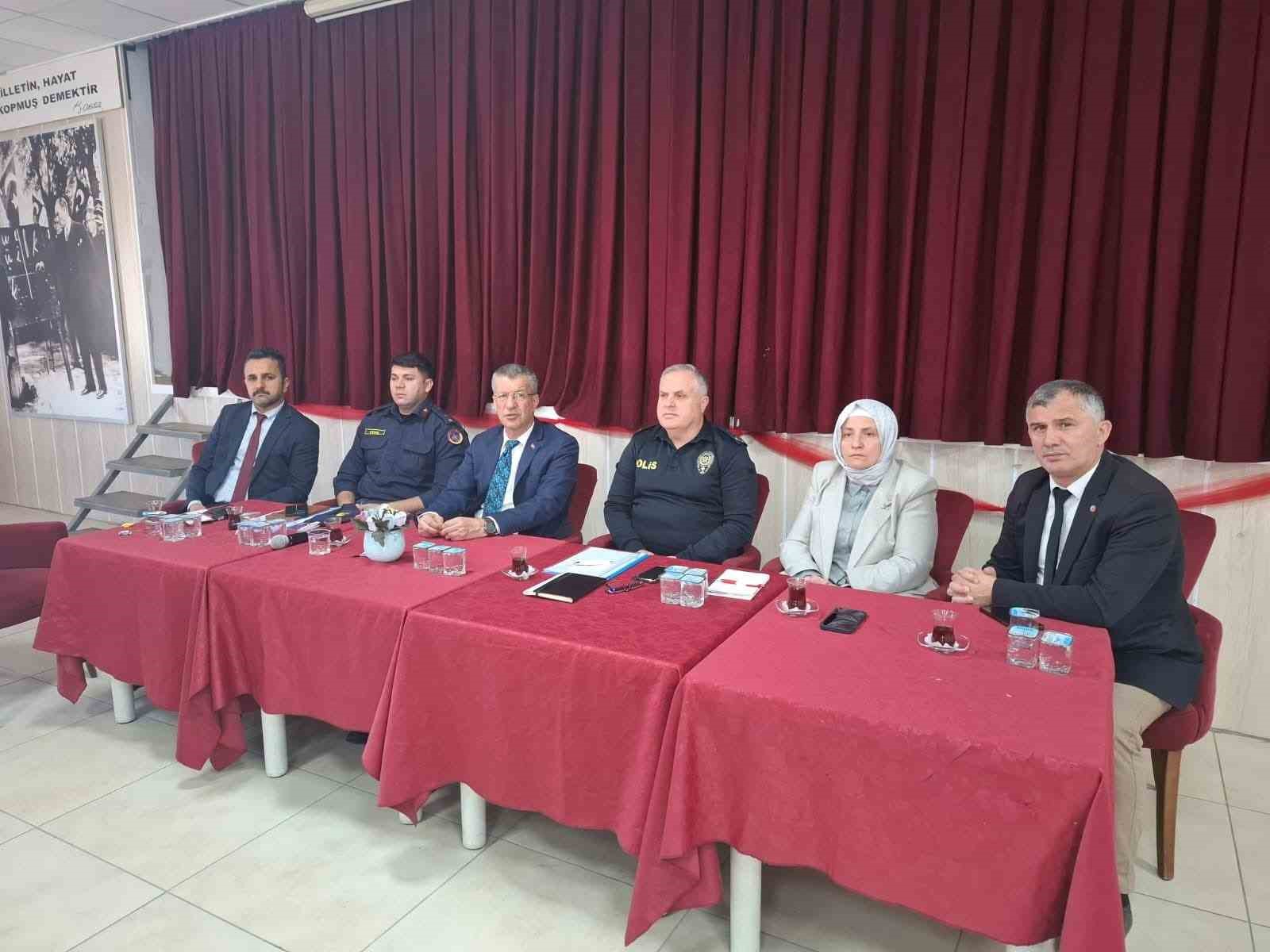 Babaeski’de okul güvenliği toplantısı gerçekleştirildi