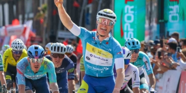 61. Cumhurbaşkanlığı Türkiye Bisiklet Turu 2. gününü Tom Crabbe kazandı