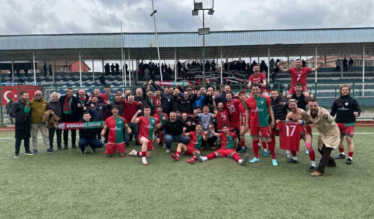 Osmanelispor final biletini aldı