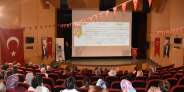 Muratlı’da sağlıklı beslenmenin temel ilkelerin anlatıldı