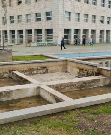 Nilüfer’de atıl süs havuzları kent bahçesine dönüşüyor