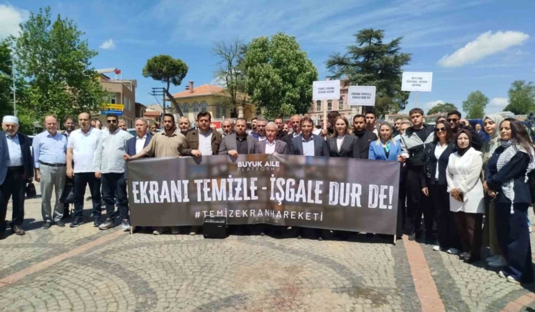Edirne’de ’temiz ekran’ çağrısı