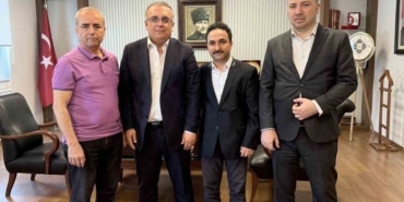 Şehit babasından Bahçelievler Kaymakamı’na ziyaret