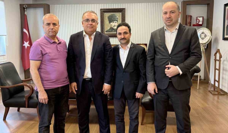 Şehit babasından Bahçelievler Kaymakamı’na ziyaret