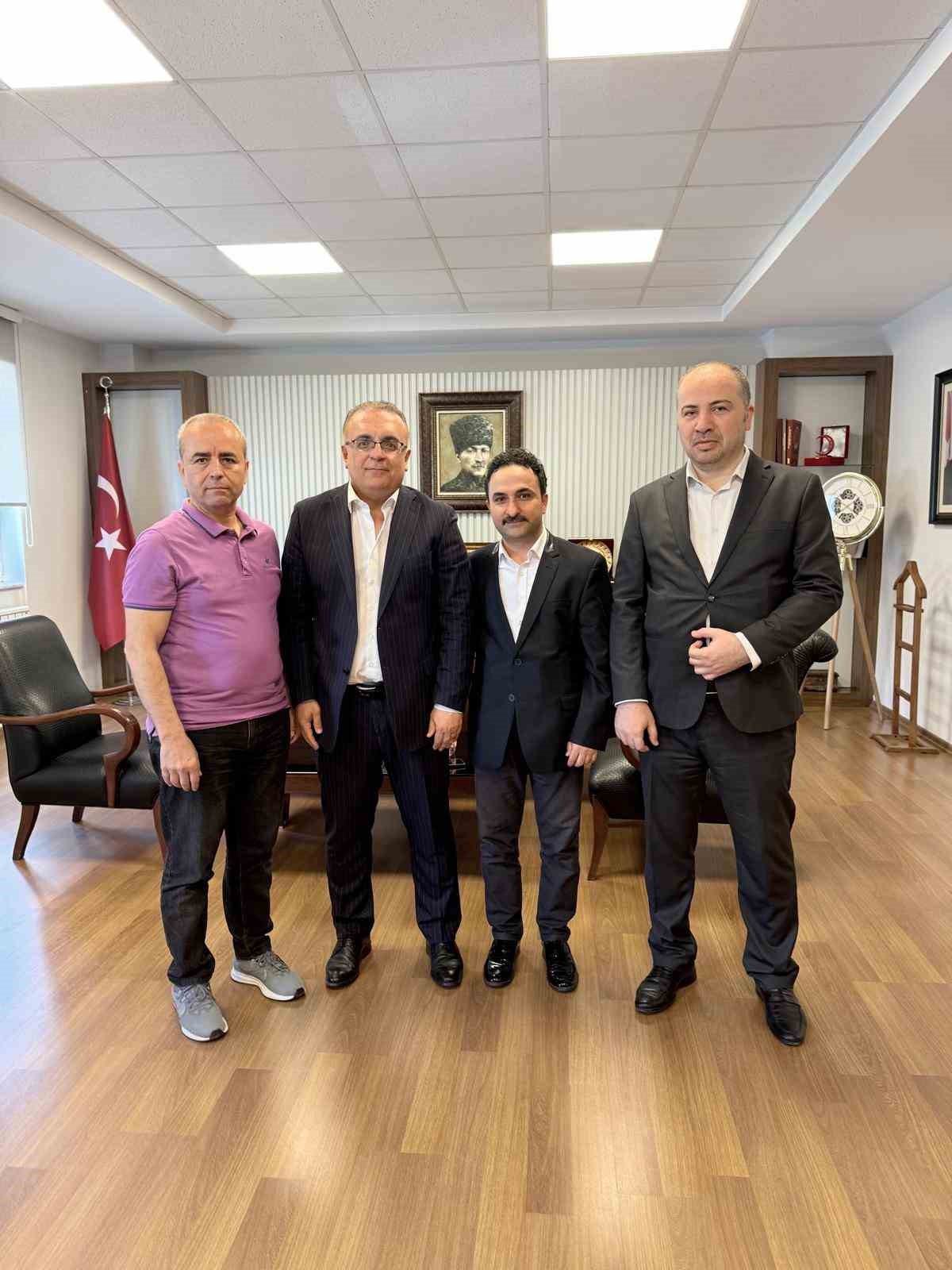 Şehit babasından Bahçelievler Kaymakamı’na ziyaret