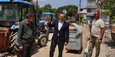Ayvalık’ta yol müjdesi