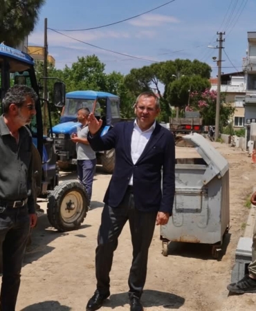 Ayvalık’ta yol müjdesi